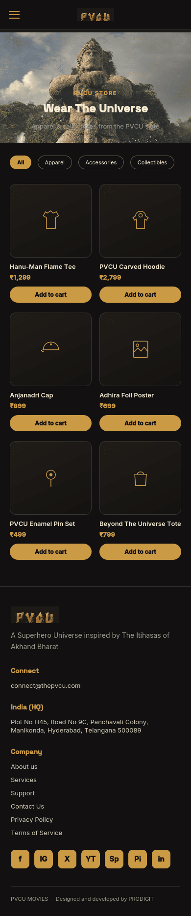 Shop — mobile
